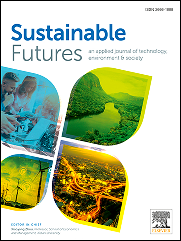 Go to journal home page - Sustainable Futures